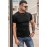 Black WONDERFUL Slim-fit Short Sleeve Men's T-shirt