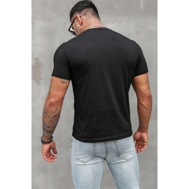 Black Whatever I Don't Care Short Sleeve Men's T Shirt