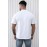 White V LONE O-neck Short Sleeve Men's T Shirt
